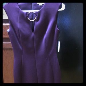 Calvin Klein size 2 purple dress